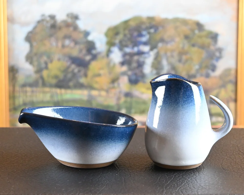 Chipmunk Creamer and Sugar — peter pots pottery